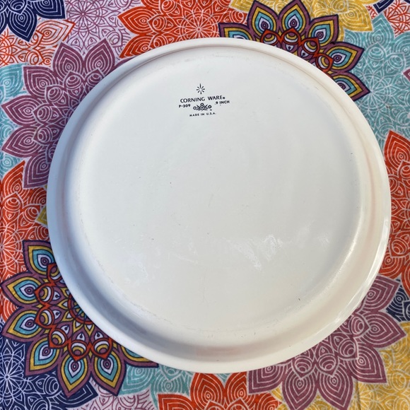 Vintage CorningWare Pie Plate 9” - Picture 4 of 5